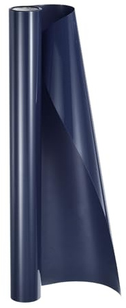 sourcing map HTV Heat Transfer Vinyl 12x3.6ft Roll PVC Navy Blue | Iron on Vinyl,for All Cutter Machine, Easy to Cut & Weed