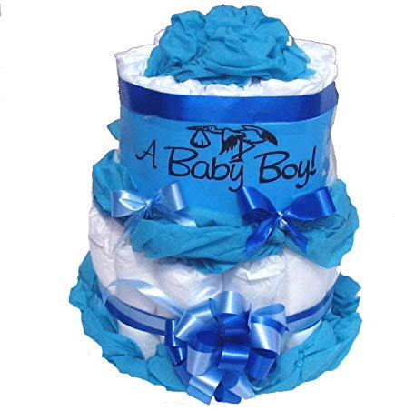 Windeltorte | It's a ! | Baby Geschenk zur Geburt Boy