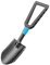 Cellfast Faltbare Ergo™ Spitze für einfaches Eindringen in den Boden, Profigriff, Werkzeugstahl, Faltbare Konstruktion, Länge 58,5 cm, 40-006