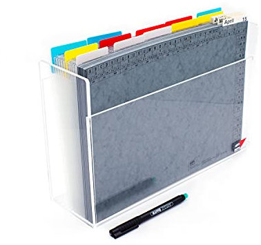 MAPPEI Clean Desk Set -Small+T-, Wiedervorlage nach Tagen und Monaten - Box aus Acryl