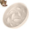 IOKHEIRA Cat Slow Feeder Bowl, Anti-Gulping Pet Slow Eating, No-Spill Slow feeder Cat food bowl, Fun Cat Puzzle Feeder Bowl, Cat food bowl Eating Interactive for Puppy Kitten, White