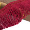 Whakano 3 Meter 10cm Fransenborte Fransen Spitzenband,Fransenband Stoffbordüre,Meterware,Dekoband Zierband Dekoborte,für DIY Nähen Basteln,Kostüme,Kleidung,Vorhänge,Sofa,Handwerk Dekoration,Rot