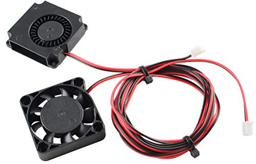 Yanmis Ventilateur D'extrudeuse 24 V DC, Ventilateur, Compatible pour Ender 3, Ender 3X, Ender 3 Pro, Matière Plastique, Temps D'utilisation Plus Long, Roulement à Huile, Poids 40 G,