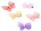 SHOWERORO 10 Pinzas Pelo Bebe Gasa y Perlas Clips Para El Pelo Para Niñas Horquillas Bonitas