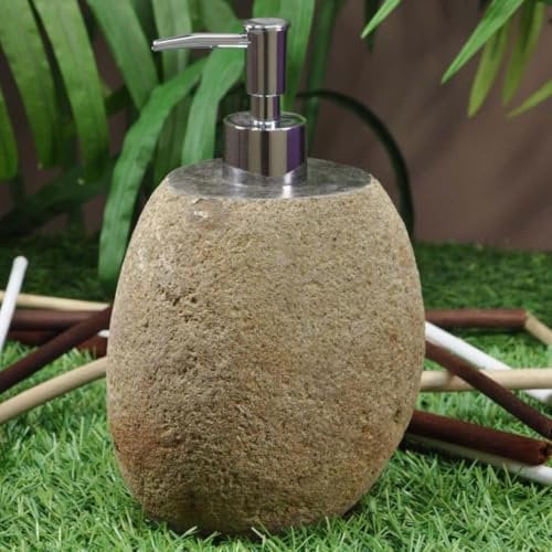 Wanda collection - Distributeur de Savon en Galet de rivière