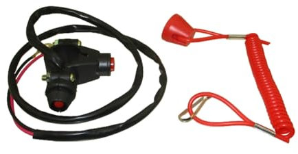STONEDER Interrupteur de sécurité pour Moteur 2 Temps Chinois Pocket Bike Mini Moto ATV Quad 4 Roues