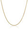 PRINS JEWELS 18 Karat 750 Gold Diamantschliff Spiga Weizen Gelbgold Kette - Breite 1.20 mm - Länge wählbar (40)