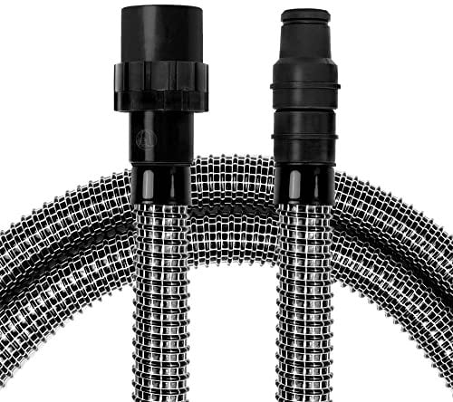 Premium Gewebeschlauch 6m für Industriesauger - Universeller 58mm Anschluss - Knickfest & robust