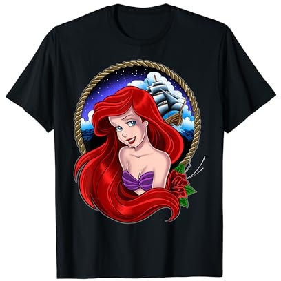 Disney Little Mermaid Ariel Sailor Tattoo T-Shirt