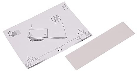 sparefixd Kit d'installation pour porte de placard 45 ou 60 cm pour lave-vaisselle Whirlpool
