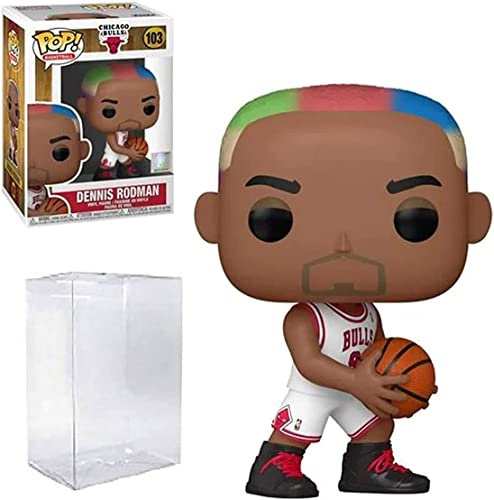 Dennis Rodman Pop #103 Basketball Vinyl-Figur (inklusive kompatibler Ecotek Kunststoff Pop Box Schutzhülle)