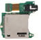 Game Host Card Slot, Game Cartridge Card Slot Host Reader Replacement Card Reader for Nintendo Switch, Tray with Headphone Hole Port Game Slot Replacement Reader for Switch Repair Accessories