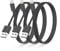3Pack Apple MFi Certified iPhone Charger 2M,iPhone Lightning to USB A Cable 2 Meters,Fast Charging Cable Lead for iPhone 12 SE 2020 11 Xs Max XR X 8 Plus 7 Plus 6 Plus 5s SE iPad Pro，black