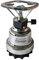 PROWELTEK - Réchaud à Gaz Camping Portable 1000W - Allumage Piézo, INOX/Acier, Mini Réchaud Randonnée/Pêche, Cartouche Perçable 190g - Compact & Léger - Conforme EN417