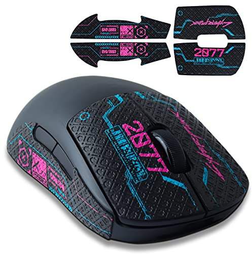 Sunzit Mouse Anti-Slip Grip Tape fit for Logitech G Pro Wireless Gaming Mouse Skin, Easy to Apply, Sweat Resistant, Self-Adhesive Design, Non-Fading Professional Mice Upgrade Kit