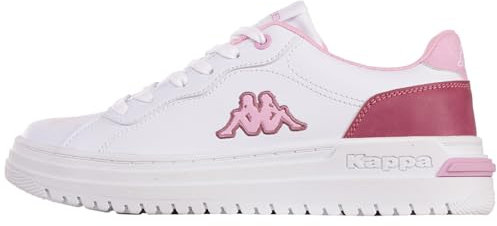 Kappa Codice Stile: 243414nc Ramea NC Women, Scarpe da Ginnastica Unisex-Adulto, Bianco, L, Rosa, 42 EU