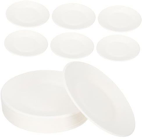 CLISPEED Stoviglie 50 Pezzi Vassoio Carta Usa e Getta Teglia Per Pizza Piatto Pizza Il Bambino Pasta