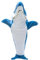 shark blanket wearable adult, shrakie blanket hoodie tragbare, Hai Decke zum anziehen erwachsene, Shark onesie adult, kuschel Decke. Große-230cm*90cm (hohe 180-200cm)