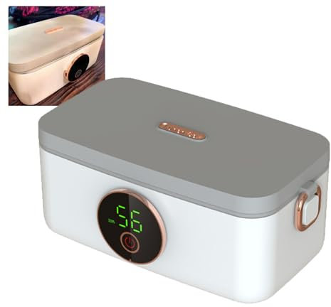 CNAOHGHN Roadnable Lange Wire Usb, Electric Heating Lange, 1000 Ml Capacity, 16000mah Battery, Keeps Heated For 5h Suitable For School, Office, Picnic, Outdoor