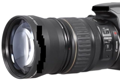 Teleobiettivo professionale 58mm 2.0X, for obiettivo For Canon 5D/6D/60D/ 350D / 400D / 450D / 500D / 1000D / 550D / 600D / 1100D 18-55MM