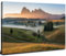 Natur, Berglandschaft, Wandkunst für Wohnzimmer, Dolomiten, Leinwandbilder, neblige Berglandschaft, Drucke, Alpen, Bergkette, Gemälde, modernes Büro-Kunstwerk, Wanddekoration für Schlafzimmer, 30,5 x