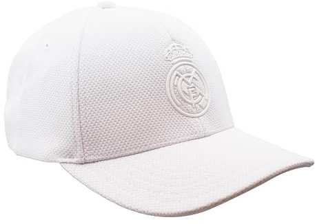 Real Madrid Kappe Nr. 48, Erwachsenengröße, Weiß, weiß, 58