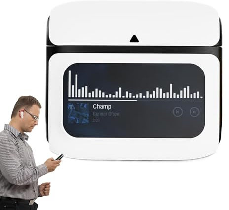 Generico Wireless Noise Reduction Earbuds, Wireless Game Earphones, Sports Wireless Earbuds, Deep Bass Earphones, Ergonomic Wireless Earphones with Noise Cancelling for Running and Sports