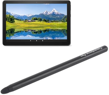 AMZ Fire Tablet Pen para AMZ Fire HD 10 / Fire MAX 11 / Fire HD 8 / Fire7 Pen, Tabletas Táctil Pen Pen, sin Baterías o BT (Black)
