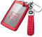 Coque de clé Z.MYUKI Symbioz avec porte-clés pour Renault Symbioz E-Tech, entièrement hybride, 2024, 2025, accessoire (rouge)