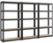 SONGMICS 5-Tier Heavy-Duty Shelving Units, Steel Shelving Units for Storage, Boltless Assembly, for Garage, Shed, Load Capacity 650 kg, 30 x 225 x 150 cm, Black ZH2504023