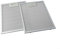 2 filtros de aluminio para campana extractora de 300 x 240 x 9 mm, mantiene el máximo rendimiento de tu sistema de ventilación