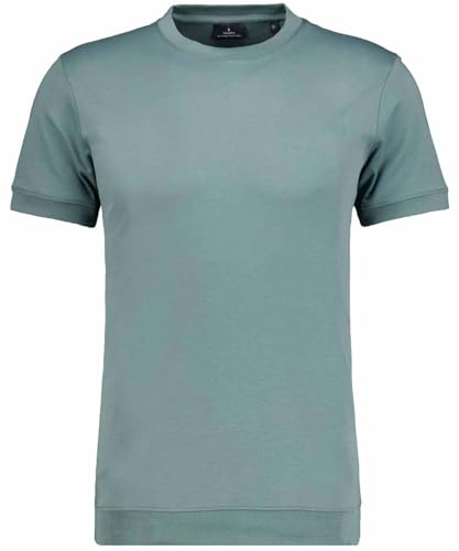 RAGMAN Herren Pima T-Shirt Rundhals mit Bündchen Salbei-312, XXL