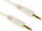 World of Data 20m 3.5mm Male Stereo JACK TO JACK Audio Cable 20m Lead WHITE colour