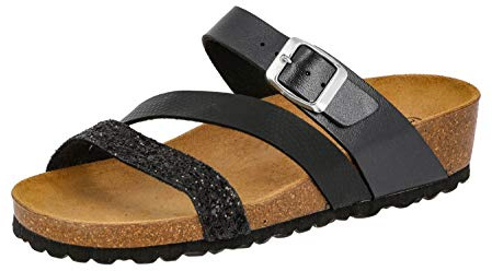Lico Unisex Natural Glitter Hausschuhe