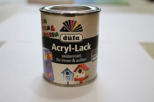 Düfa Acryl- Bastellack Schwarz