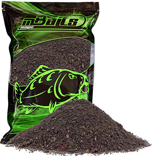Angel-Berger Magic Baits Method Feeder Mix 1Kg Angelfutter (Black Halibut, 1 Kg)
