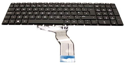 Wikiparts* New Non-Backlit UK Layout Laptop Keyboard Replacement For HP Compaq Pavilion Listed Models: 15-AB202NG, 15-AB202NH, 15-AB202NI, 15-AB202NJ, 15-AB202NL, 15-AB202NO, 15-AB202NT, 15-AB202NX