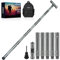 aiGear Wanderstöcke Trekkingstöcke | Wandern Trekking Stöcke - CNC Bearbeitete Aluminium Taktische Cane, Einstellbare Länge, Zum Wandern Camping Bergsteigen(PPWS002WT)