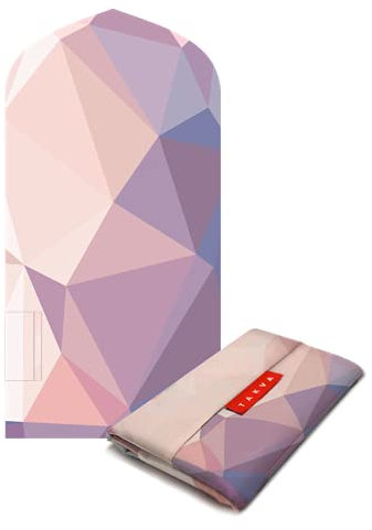 TAKVA The Pocket Sejadah Tapis de prière portable, cadeau musulman, cadeau du Ramadan (désert rose)