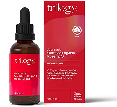 Trilogy Aromatic Certified Organic Rosehip Oil - For All Skin Types - Soothing Fragrance