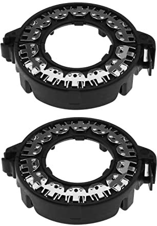 Be In Your Mind 2pcs HID Scheinwerferlampenhalterung Lampenfassung Xenon Adapter Halter Ring für D1S D2S D3S D4S Scheinwerferlampe Schwarz