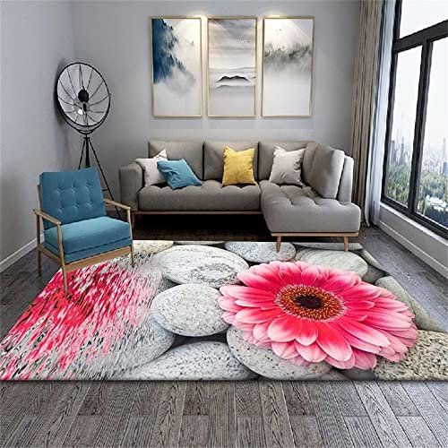 Teppich Kinderzimmer Outdoorteppiche rosé rot Druck Design modern frisch Dekoration antiallergisch Teppich Büro 170X240CM