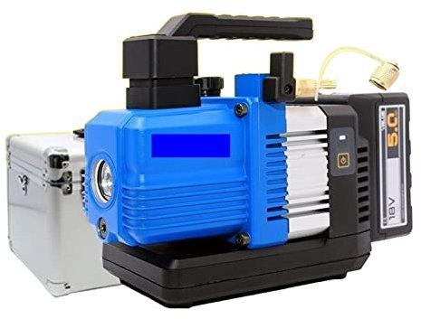 YZACK 180W 18V VRP-2DLi Vacuum Pump Brushless DC Lithium Battery Vacuum Pump Air Extractor Refrigeration Air Conditioner R32