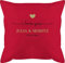 Kissen 50x50 - Ideen - I Love You mit Datum I Partner Geschenk I Geschenk Paare - 50 x 50 cm - Rot - Geschenke für Freundin partnerkisen Valentinstag ich sofakissen päärchenkissen paarkisssen