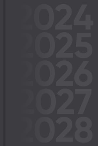 5 Jahreskalender 2024-2028 - Wochenplaner für fünf Jahre: Praktischer Kalender für 60 Monate, ca. A5, perfekt zur persönlichen und beruflichen Planung