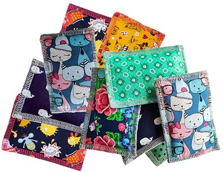 BT TOBIAS BRUNNER SCHMUSETATZEN Duft- und Schmusekissen für Katzen mit Baldrian 10'er Set (10 Stück) 4cats Duftkissen Made in Germany Spielspaß Katze Spielvergnügen für alle Rassen