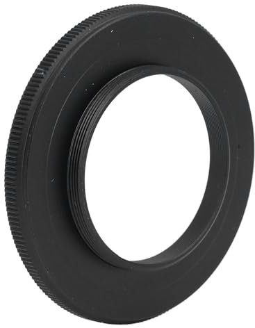Adattatore M56 Femmina a M42 Maschio, Lega di Alluminio, Design Compatto e Leggero per Anello Adattatore per Telescopio T2, Facile da Installare, Resistente all'usura.