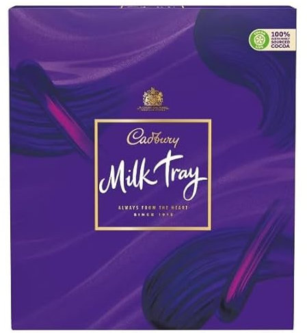 2 x Milk Tray Chocolate Gift Box 360g Delicious Tasty And Twisty Treat Gift Hamper For Birthday,Christmas,Easter,New Year
