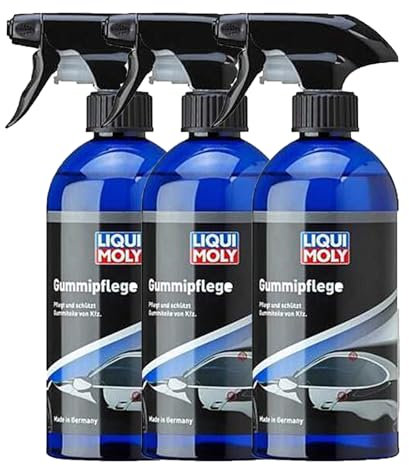 Car Rubber Care Spray Restorer Trim Door Window Seal Cleaner 3x500ml