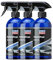 Car Rubber Care Spray Restorer Trim Door Window Seal Cleaner 3x500ml